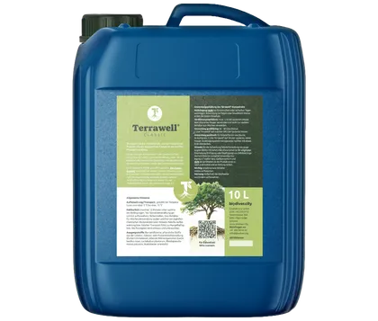 Terrawell® Classic in a blue 10-liter canister